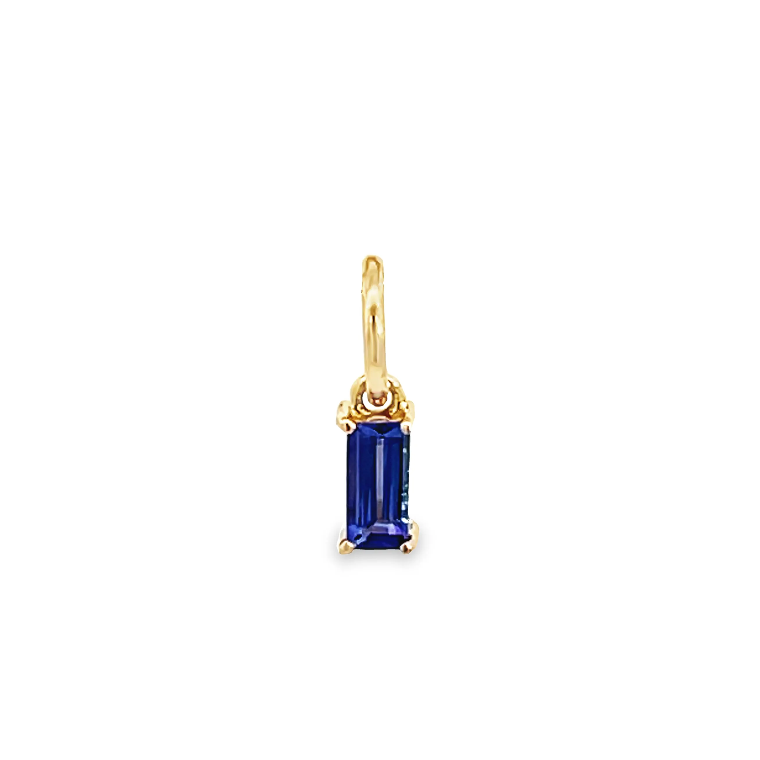14K Baguette Charm