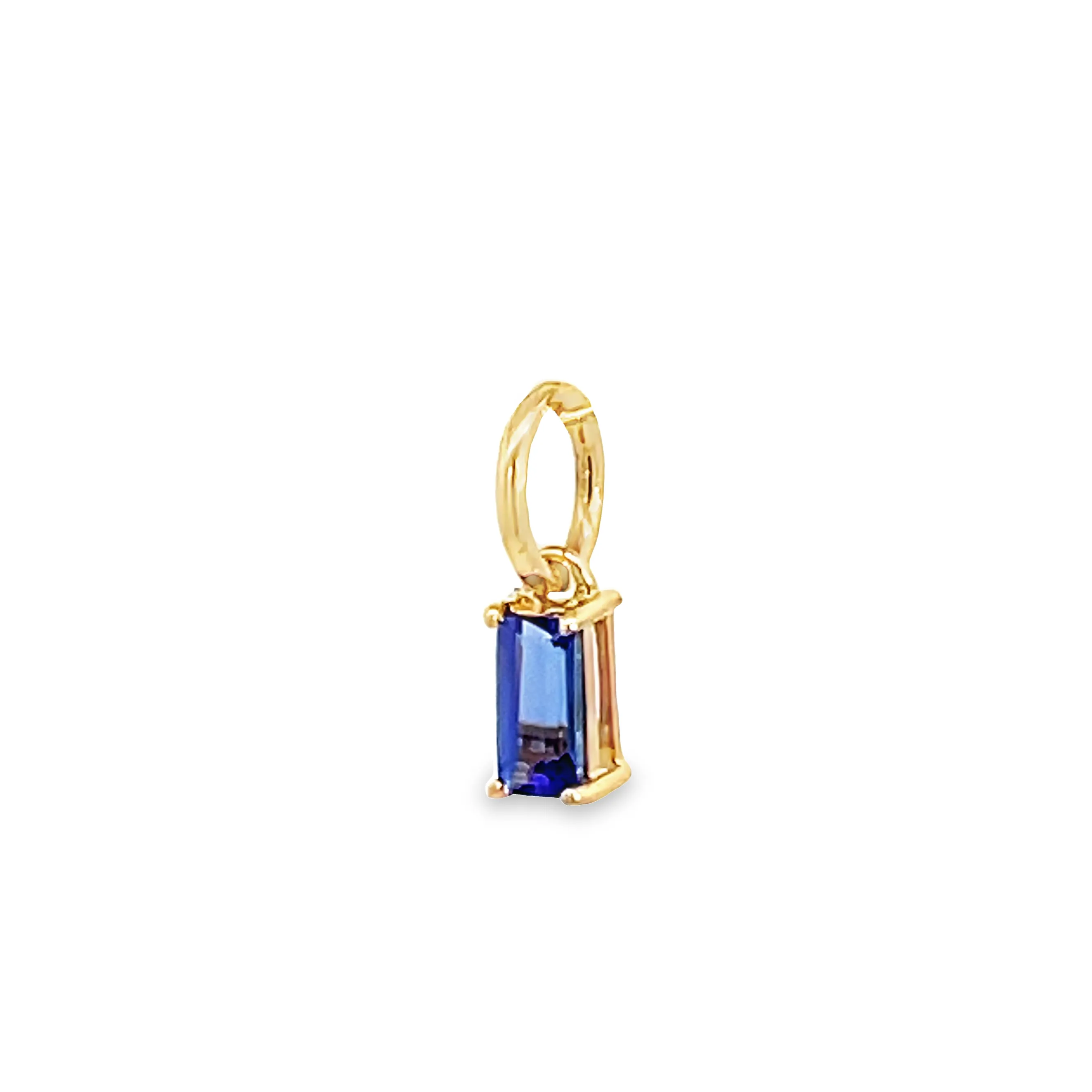 14K Baguette Charm