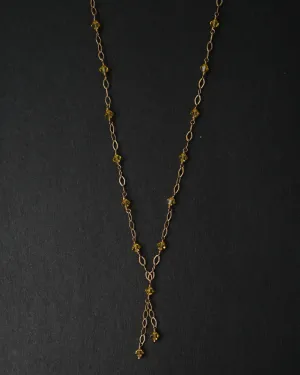 14k Gold x Citrine Necklace