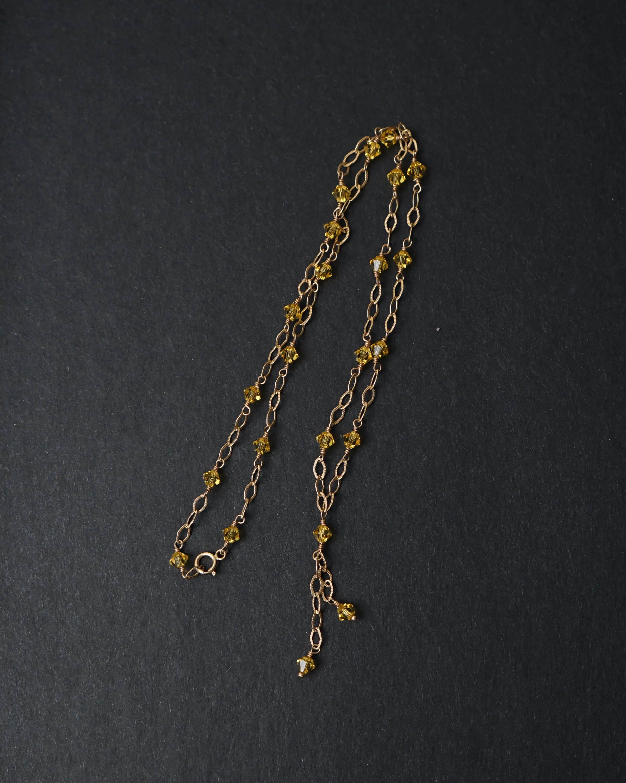 14k Gold x Citrine Necklace