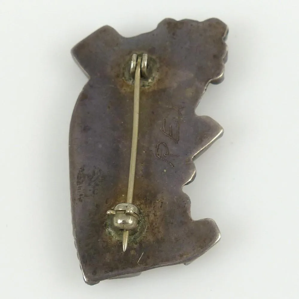 1950s Rainbow Man Pin