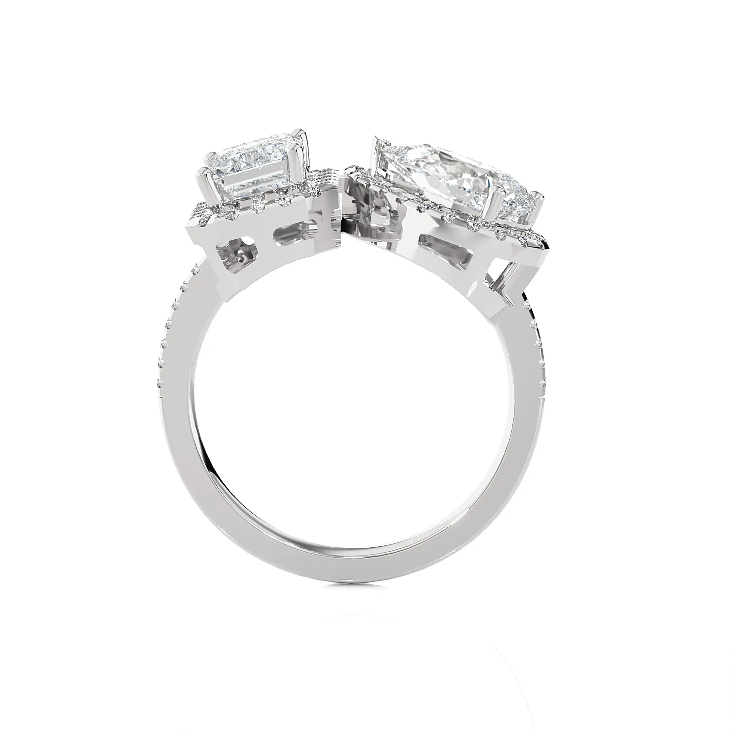 3 1/3 ctw Multi-Shape Lab Grown Diamond Ring