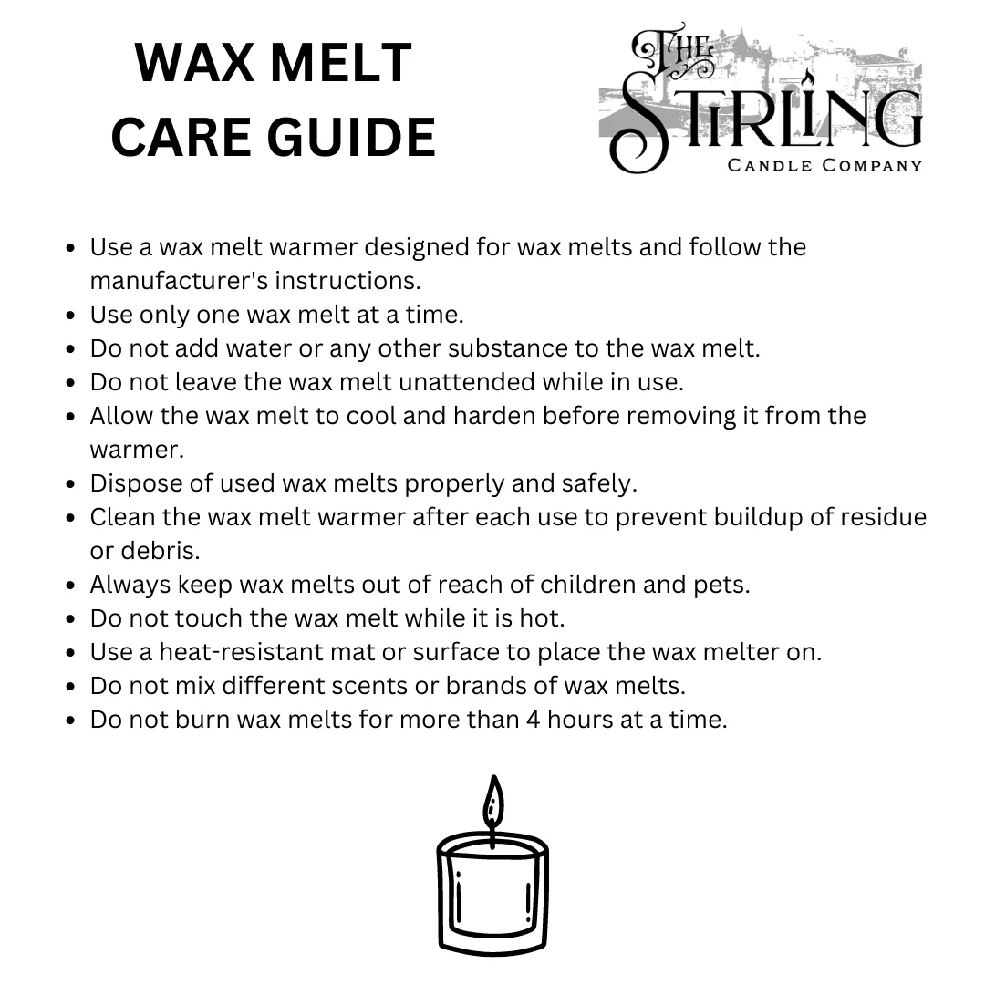 Amber & Spice - Wax Melt Clamshell