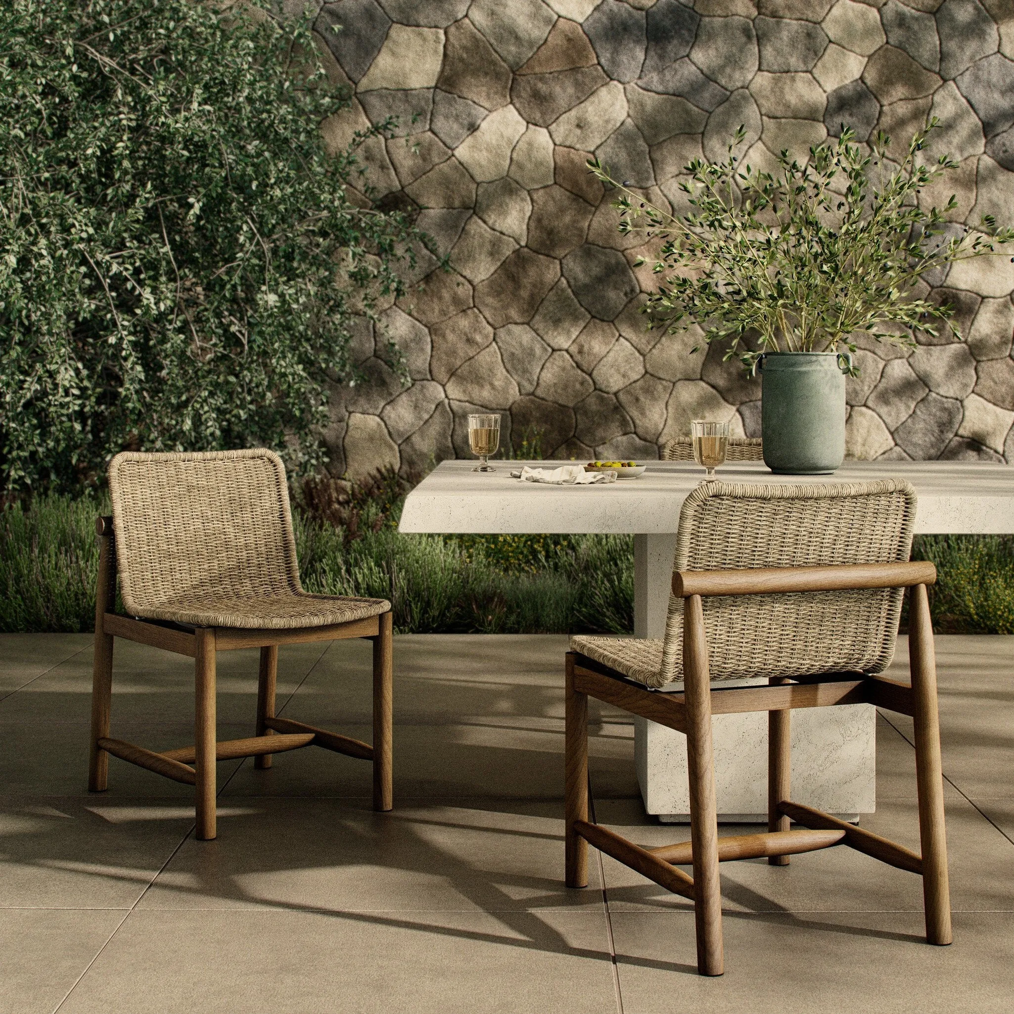 Amber Lewis x Four Hands Dume Outdoor Dining Chair