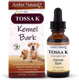 Amber Naturalz TOSSA K: Kennel Bark - for Dogs, 1 Ounce LP