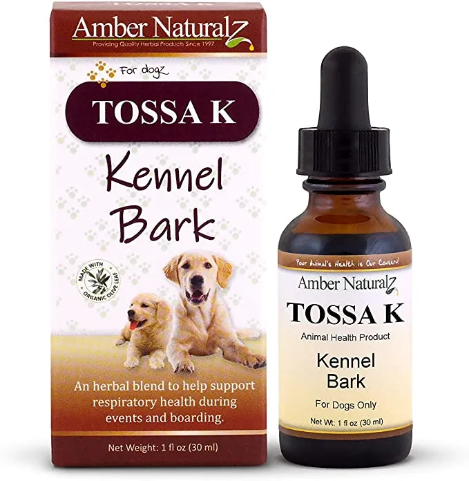 Amber Naturalz TOSSA K: Kennel Bark - for Dogs, 1 Ounce LP