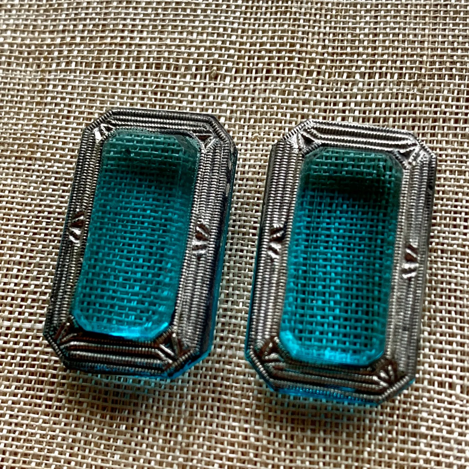 Art Deco Glass Stones