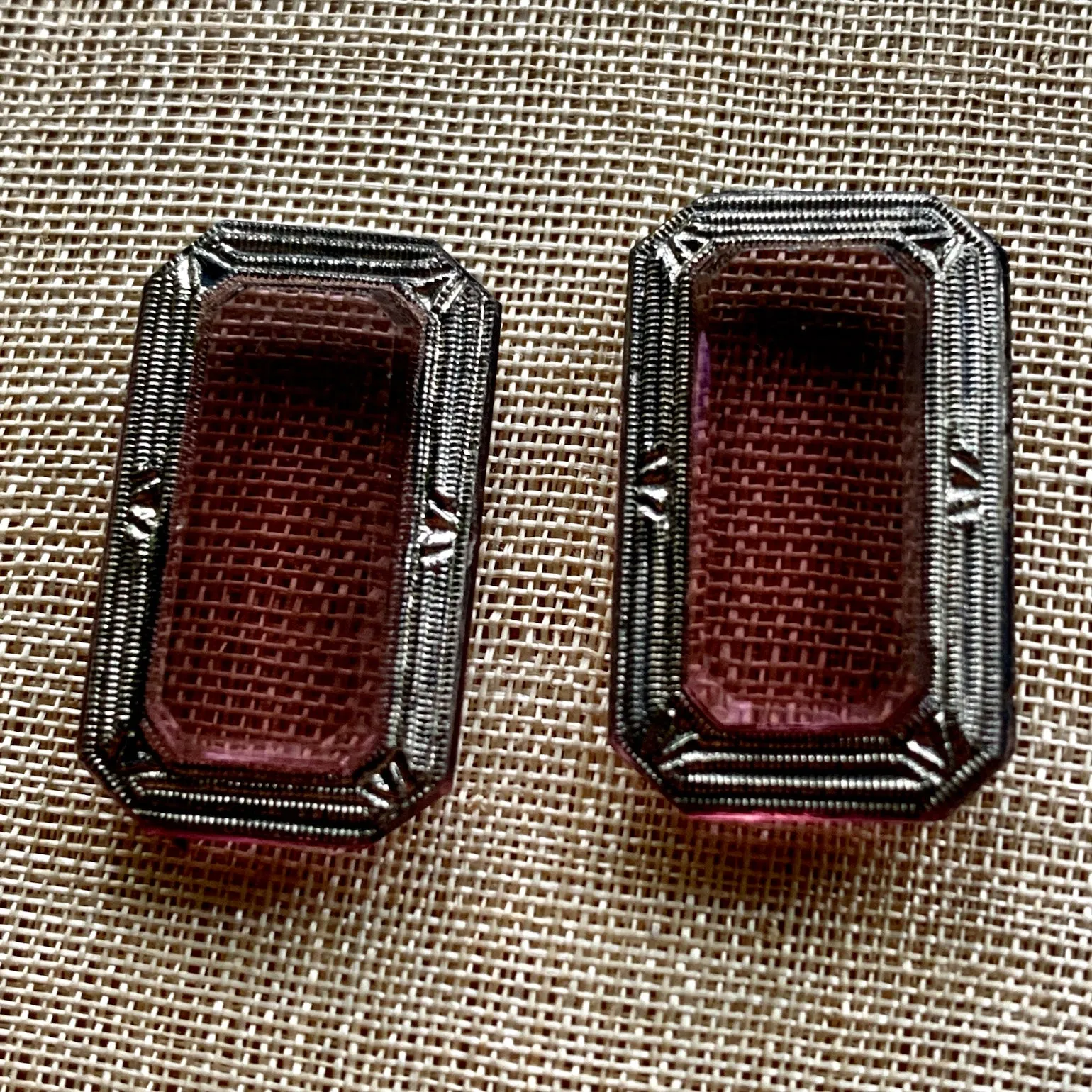 Art Deco Glass Stones
