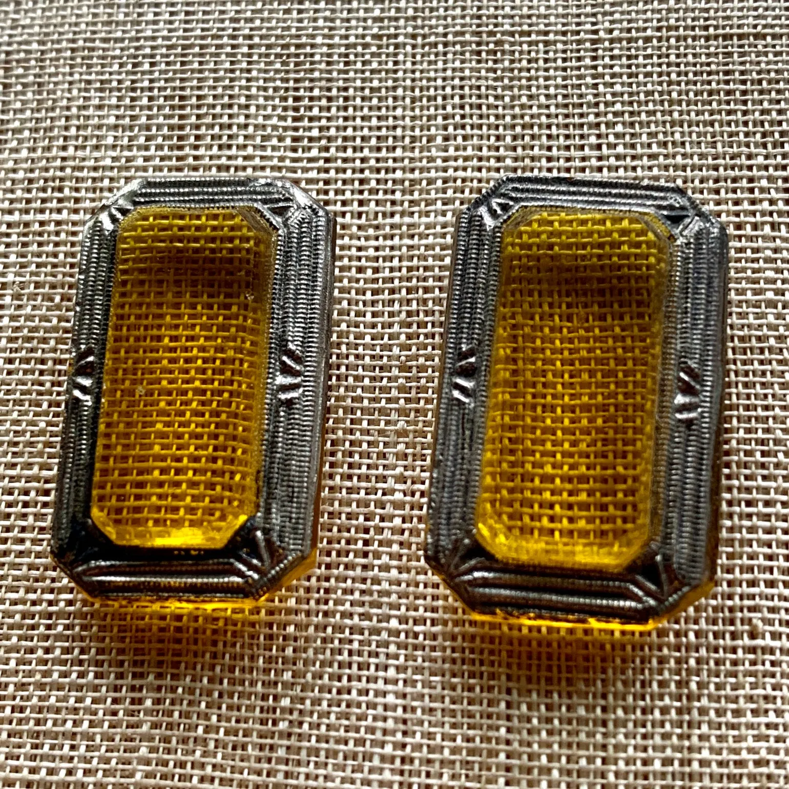 Art Deco Glass Stones