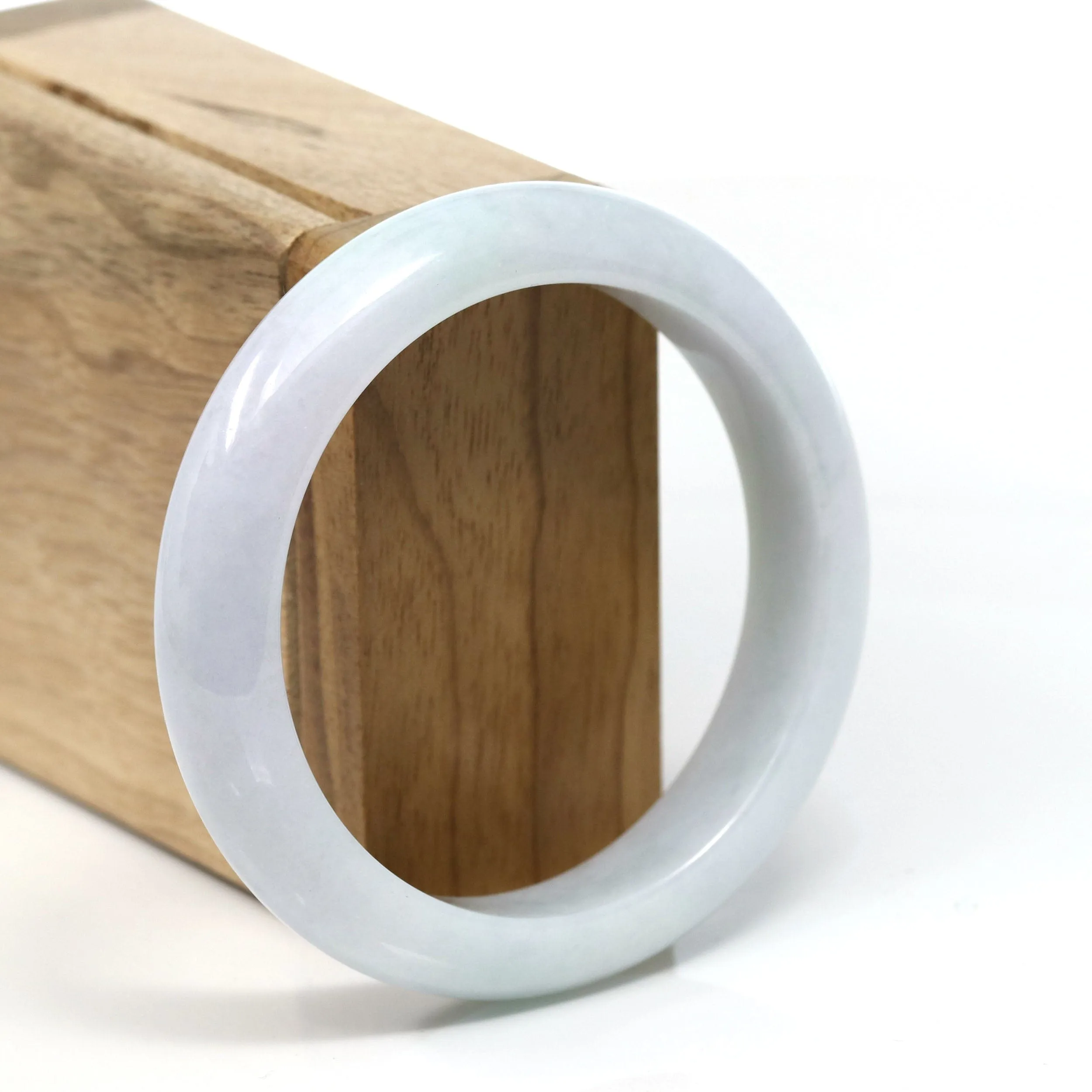 Baikalla "Classic Bangle" Lavender Jadeite Jade Bangle ( 56.53 mm ) T259