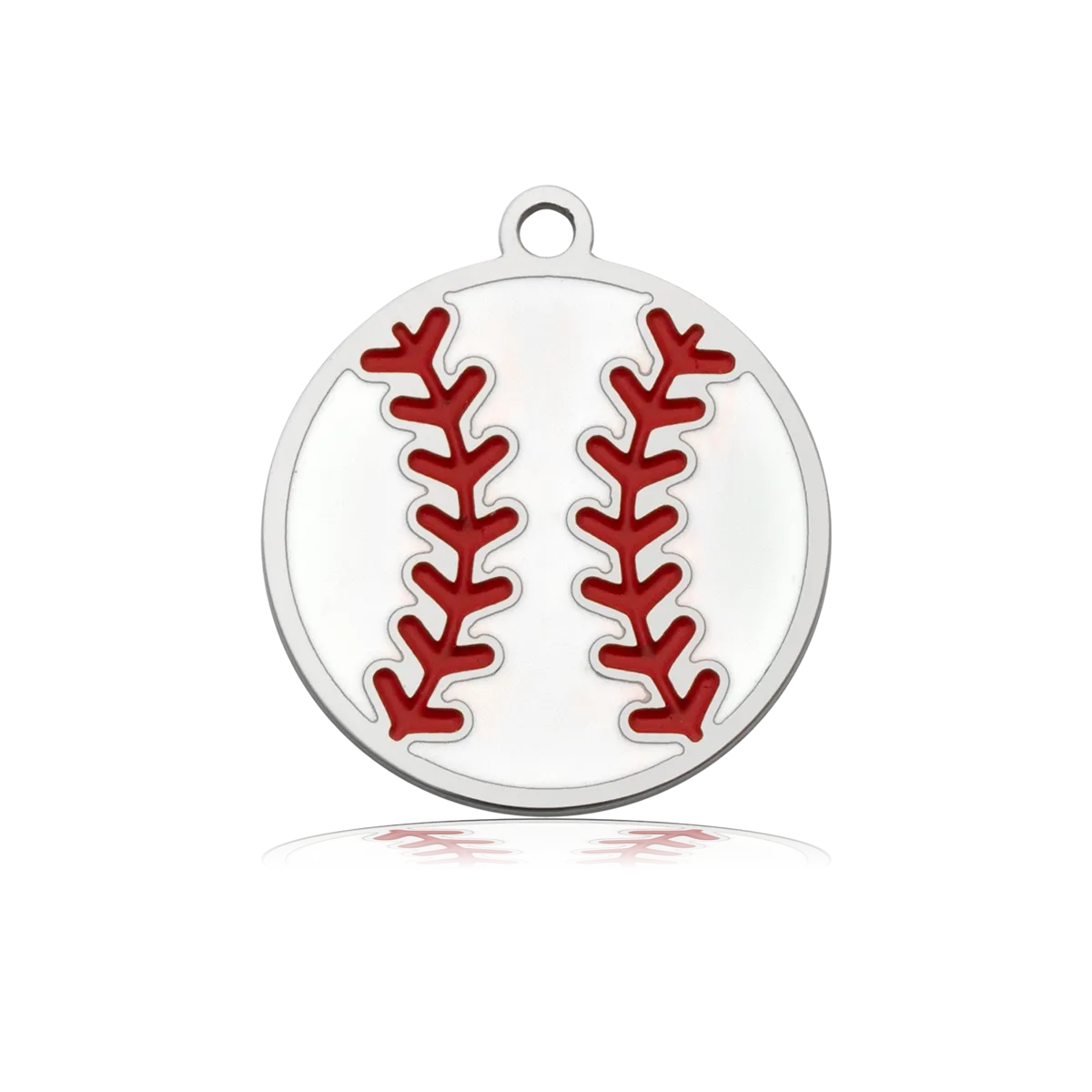 Baseball Charm with Blue Opal Jade Charity Bracelet