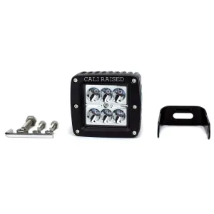 Cali Raised LED POD Amber Spot Light 3X2 18W (CRPOD0002)