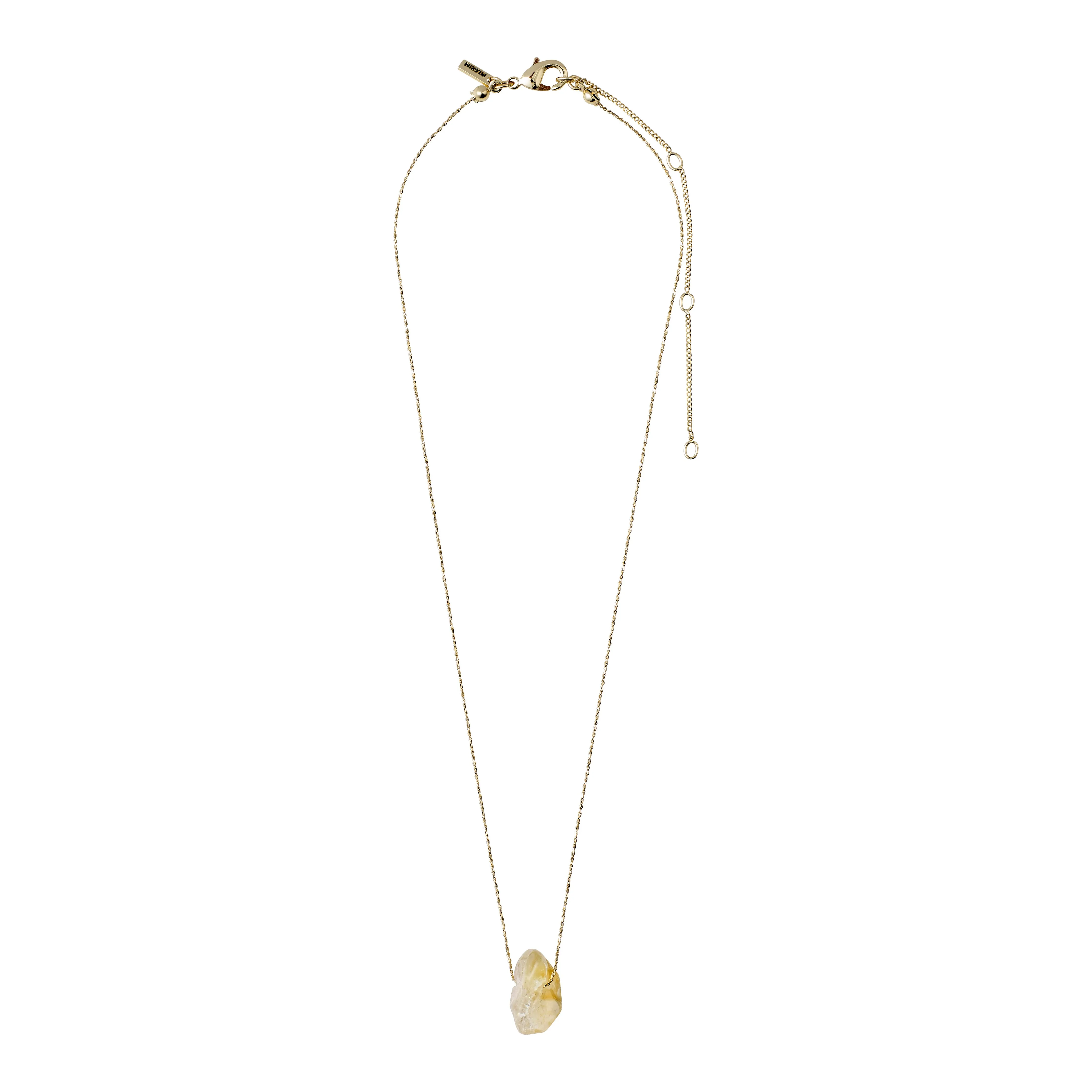 CHAKRA Citrine necklace gold-plated