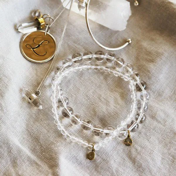 Crystal Quartz Energy Gems Bracelet
