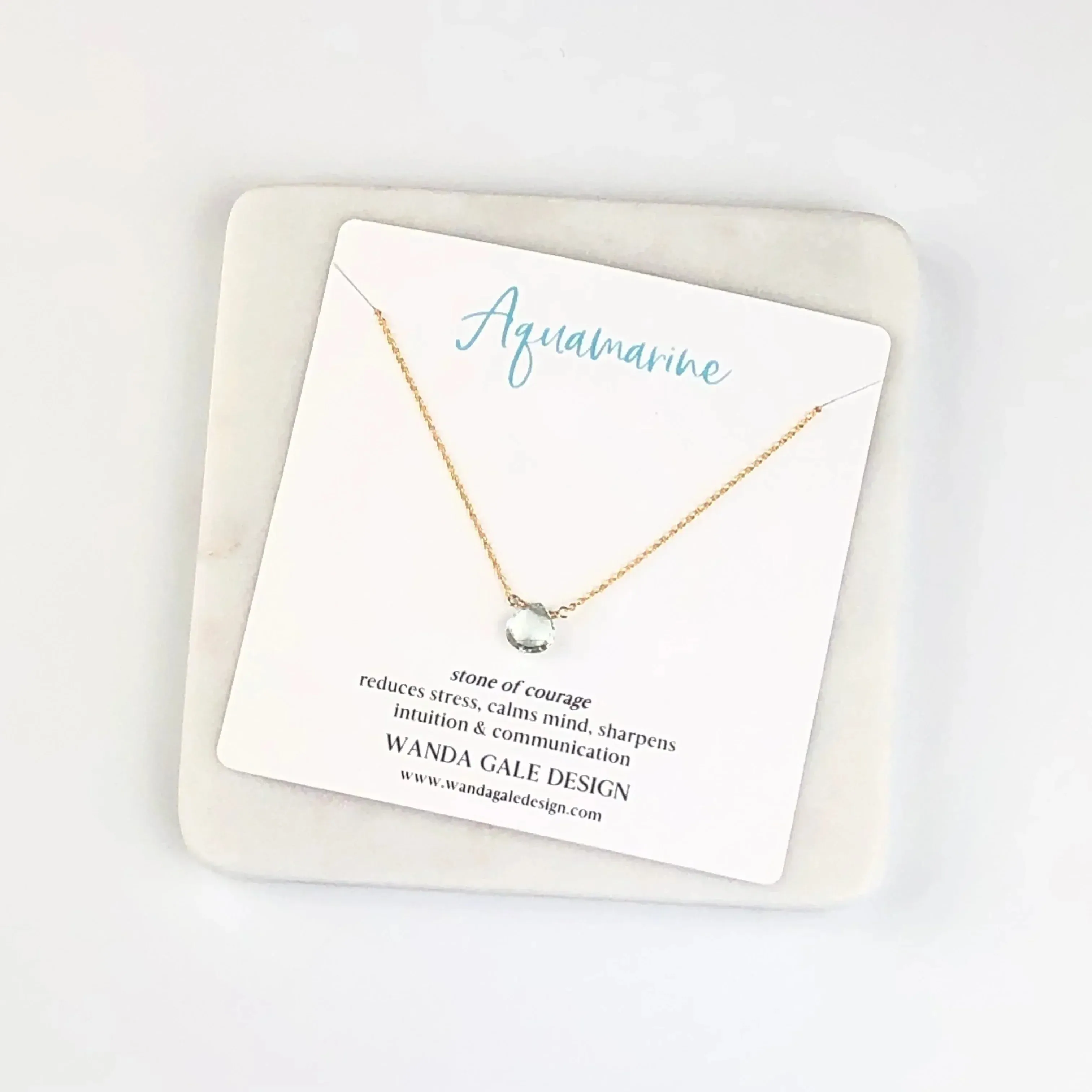 Energy stone necklace - Garnet