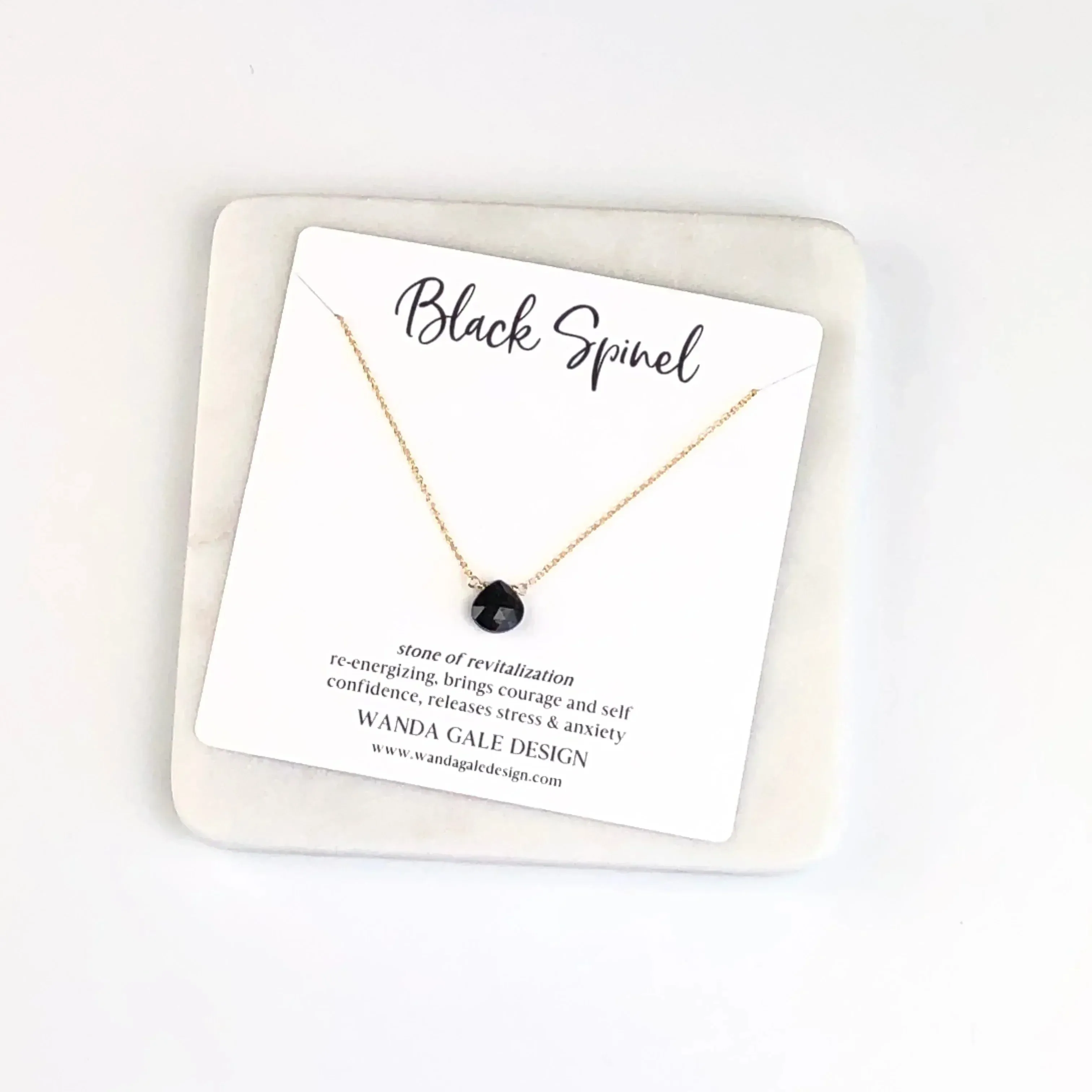 Energy stone necklace - Garnet