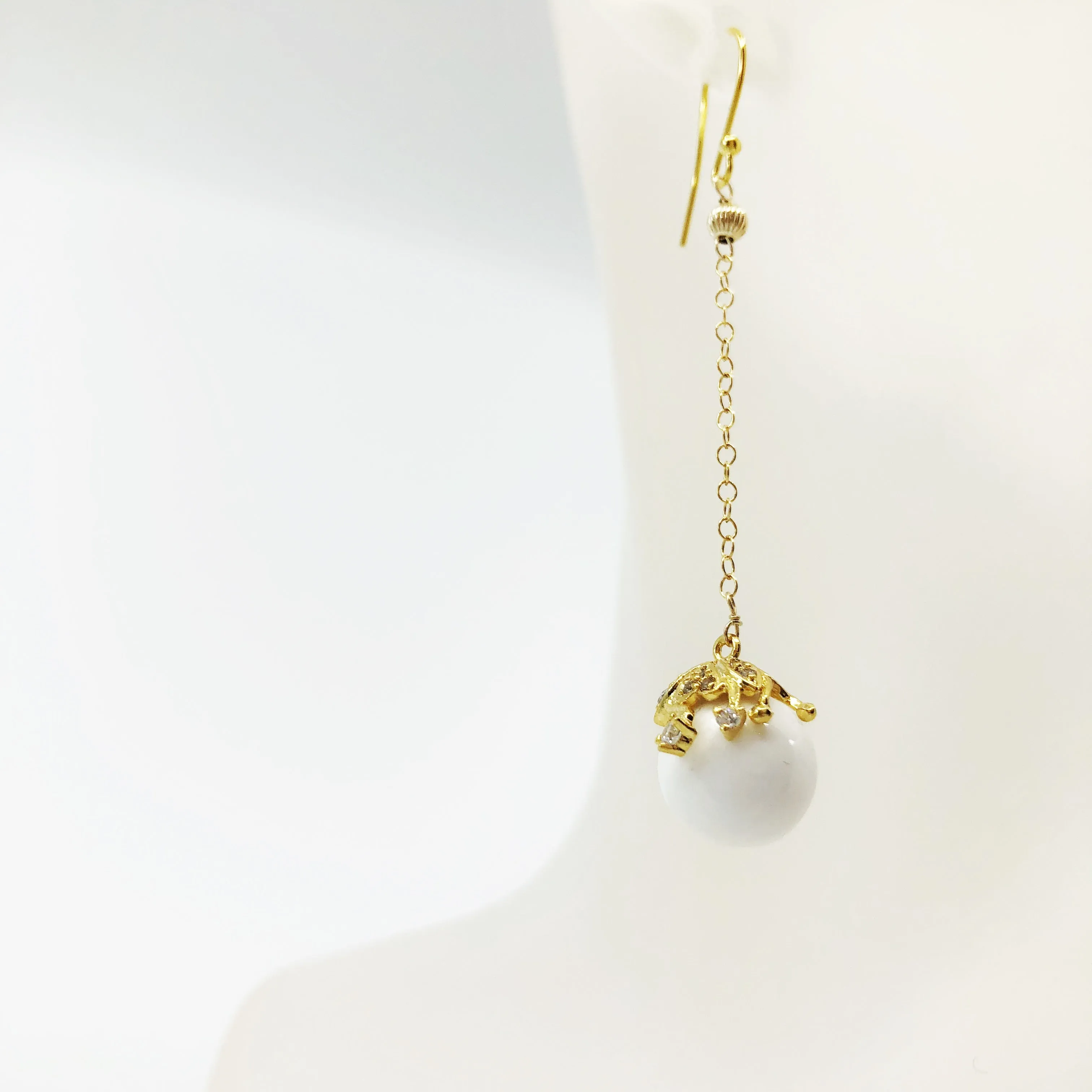 Fairytale Tridacna Earrings