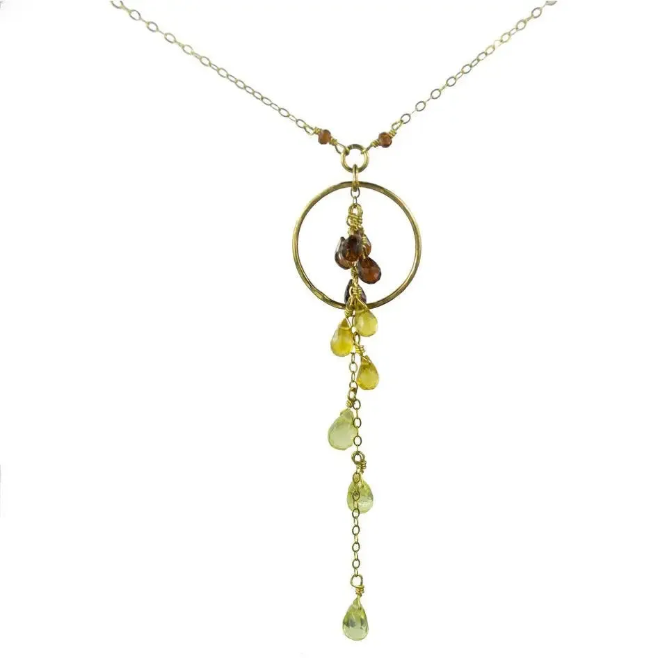 Fire Ombre Necklace NL2031 by Vannucci