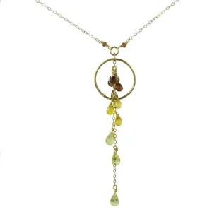 Fire Ombre Necklace NL2031 by Vannucci