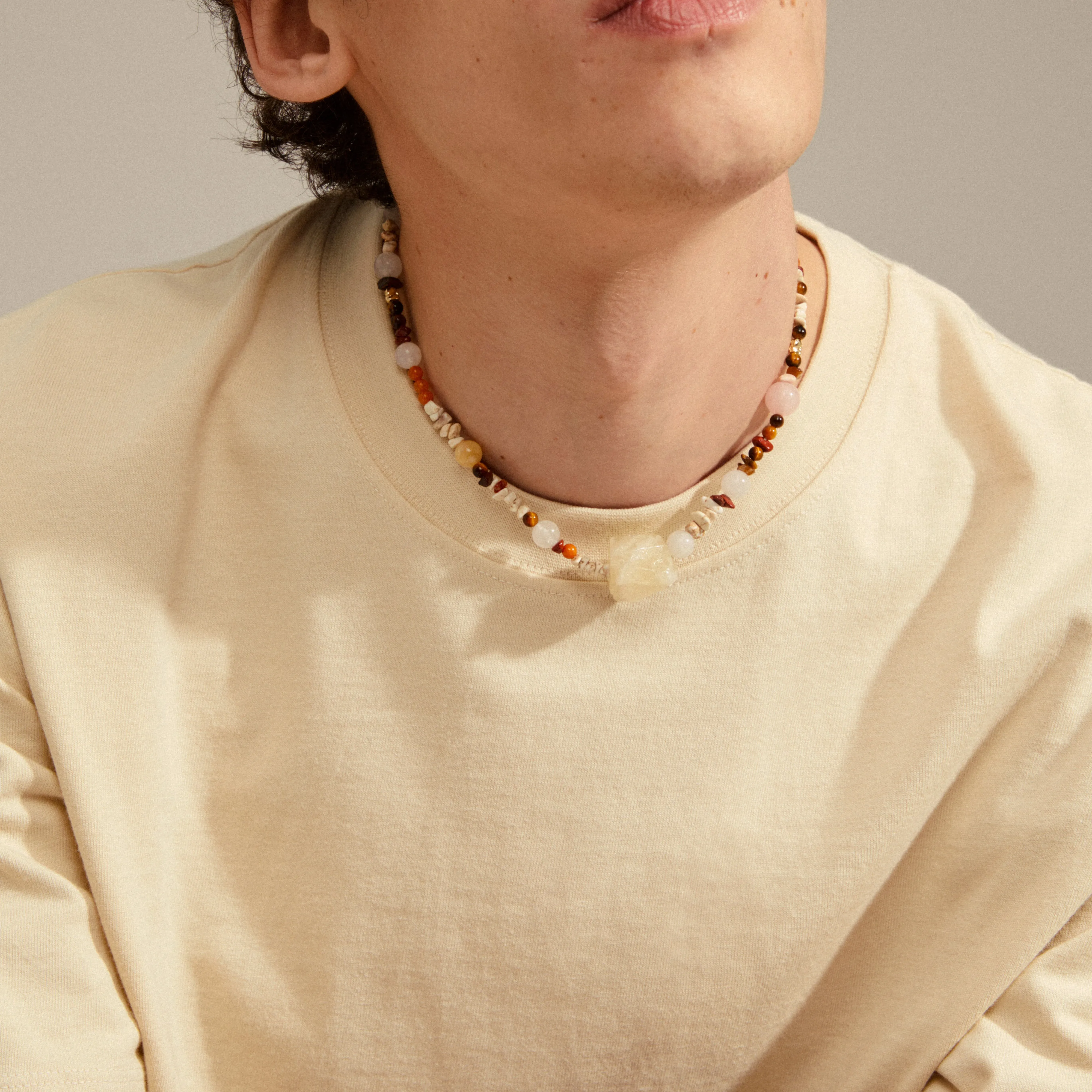 FLOW necklace gold-plated
