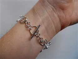 Sun-Inspired Jade Swirl Bracelet