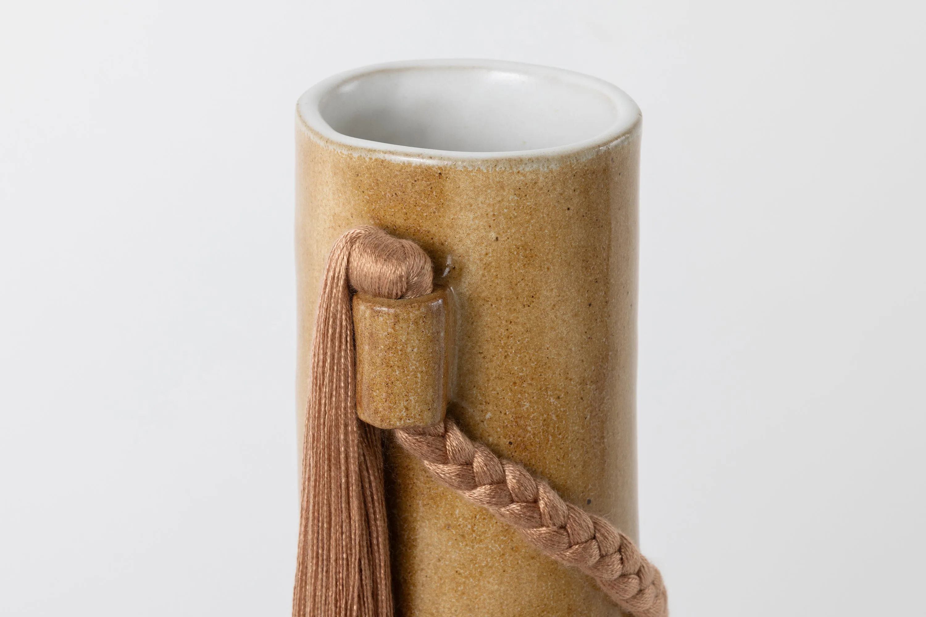 Karen Tinney Vase Amber