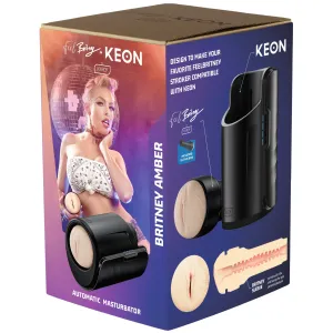 Kiiroo Feel Britney Amber Stroker   Keon Combo Set