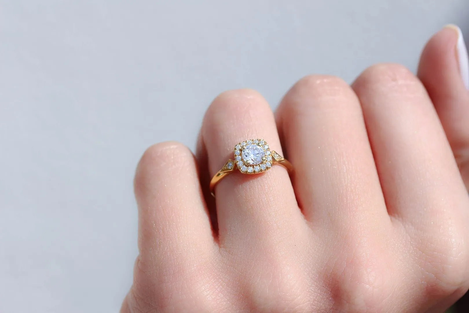 Koor Engagement Ring with Lab Grown Diamonds