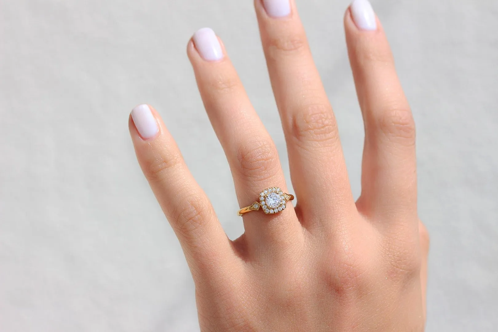 Koor Engagement Ring with Lab Grown Diamonds