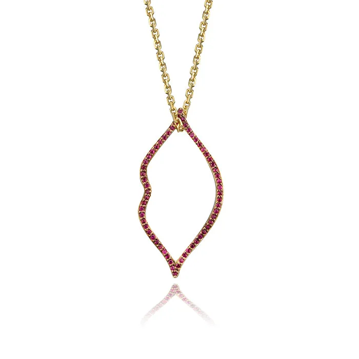 Lafia Lips Charm (Large)