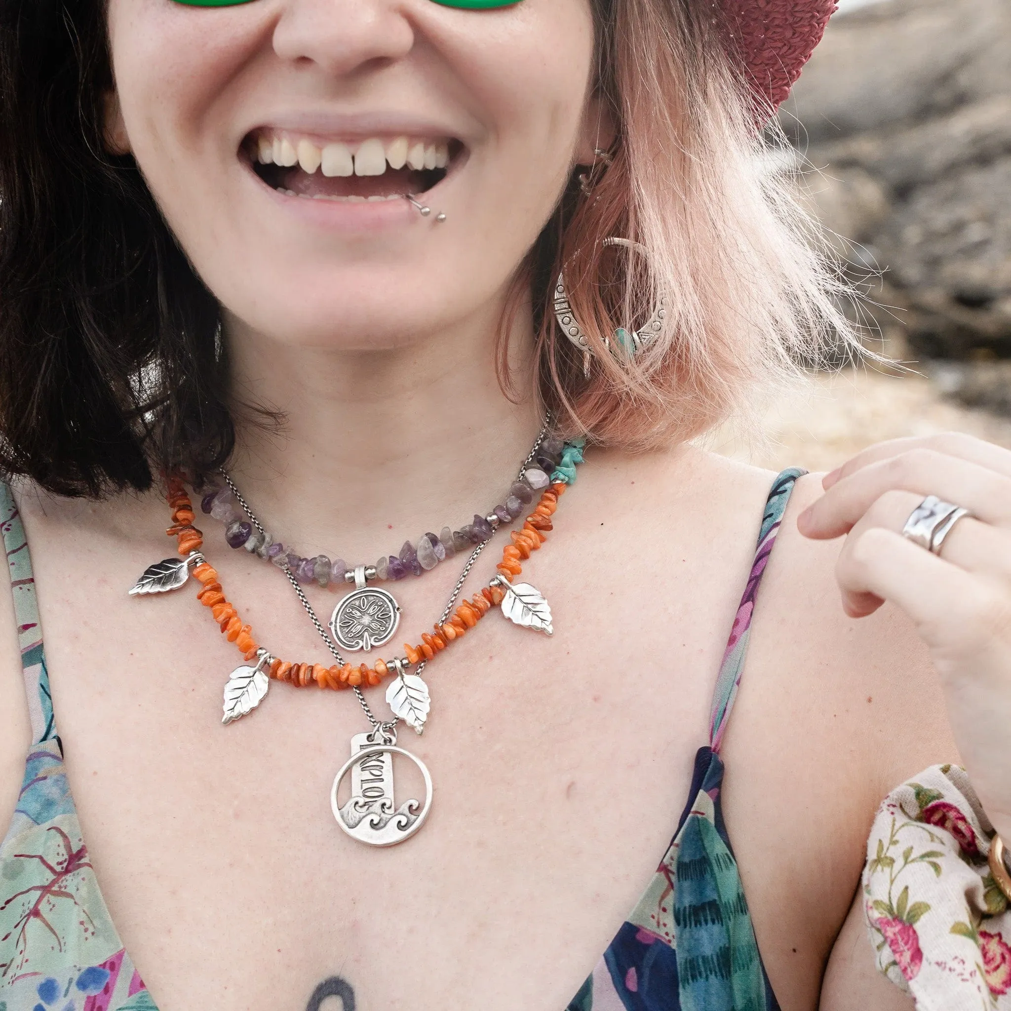 Leaf Dance Necklace