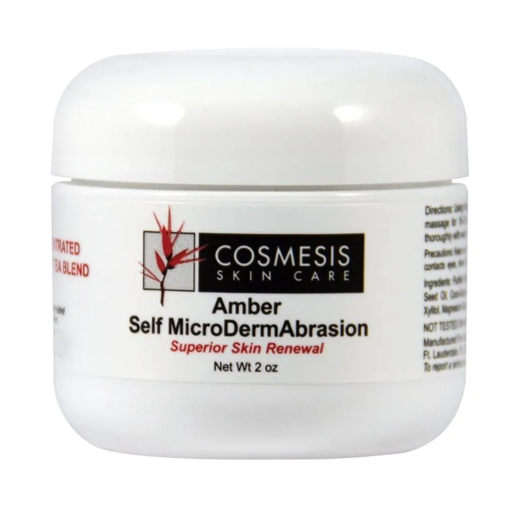 Life Extension Cosmesis Skin Care Amber Self MicroDermAbrasion 2 Ounces