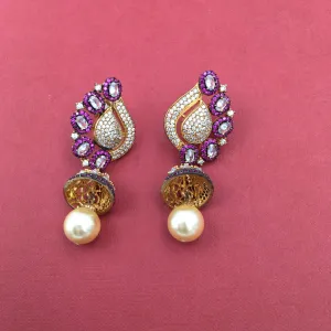 Light Earring Zircon/AD Earring 8884-100