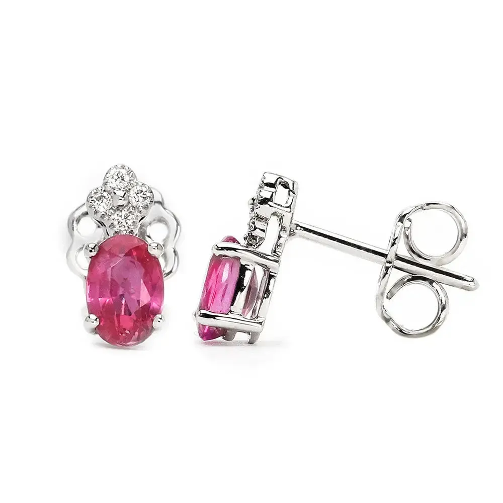 Marisela Natural Ruby Earrings