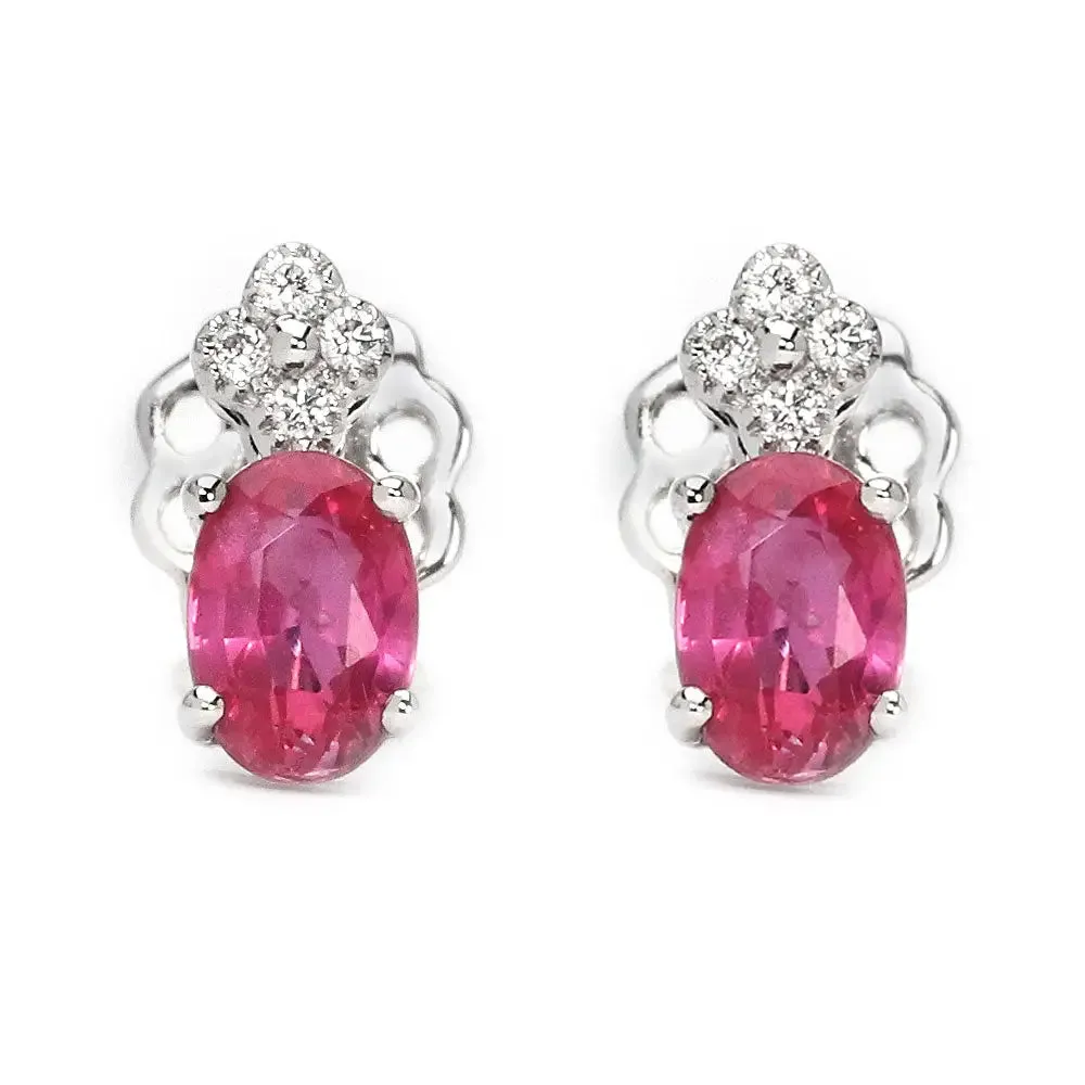 Marisela Natural Ruby Earrings