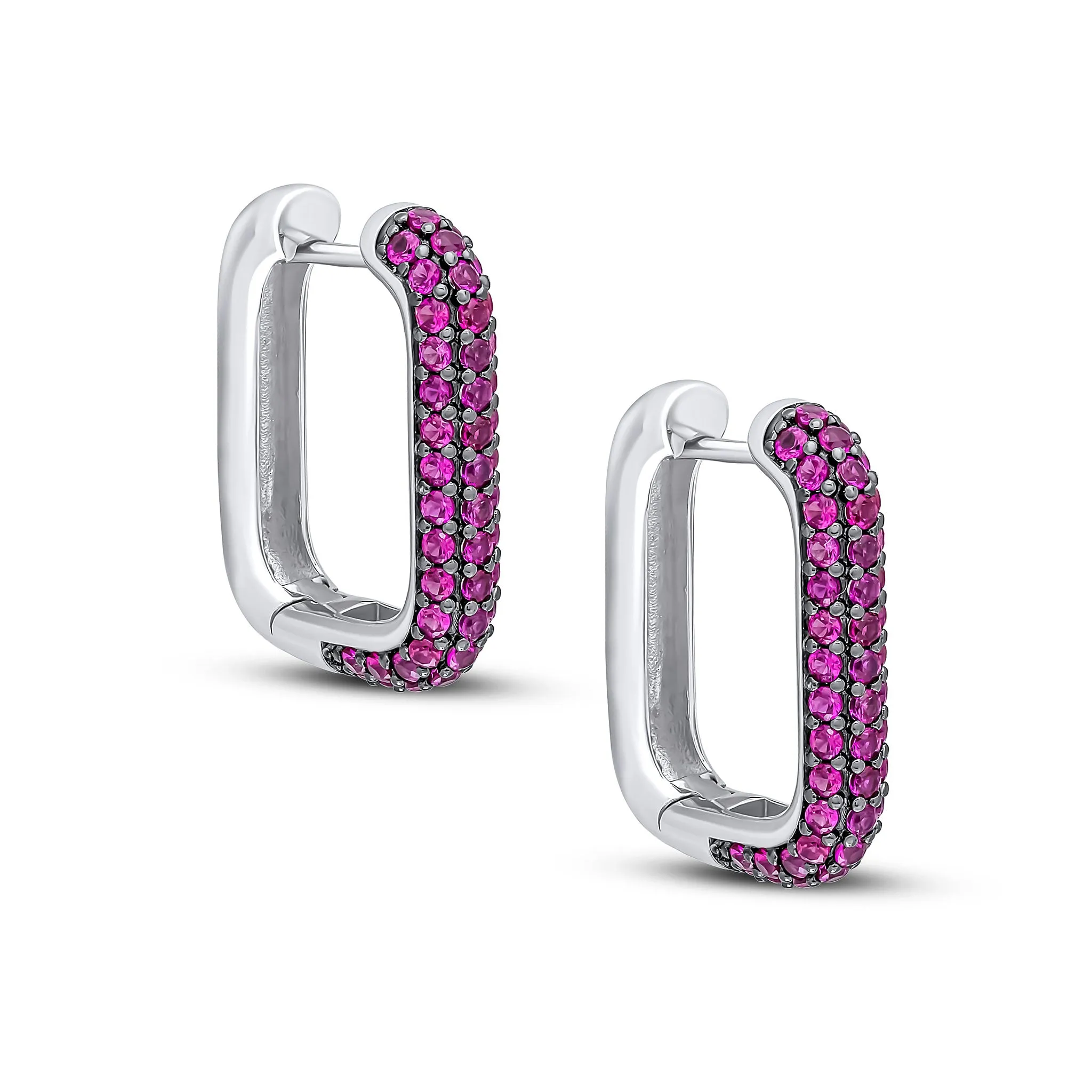 Melissa Earrings (Ruby)