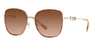 Michael Kors Women's Empire 56mm Amber Tortoise Sunglasses MK1129J-10143B-56