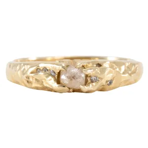 Mountain Engagement Ring - 14k Gold   Diamonds
