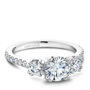 Noam Carver Engagement Ring - B001-05WM-100A