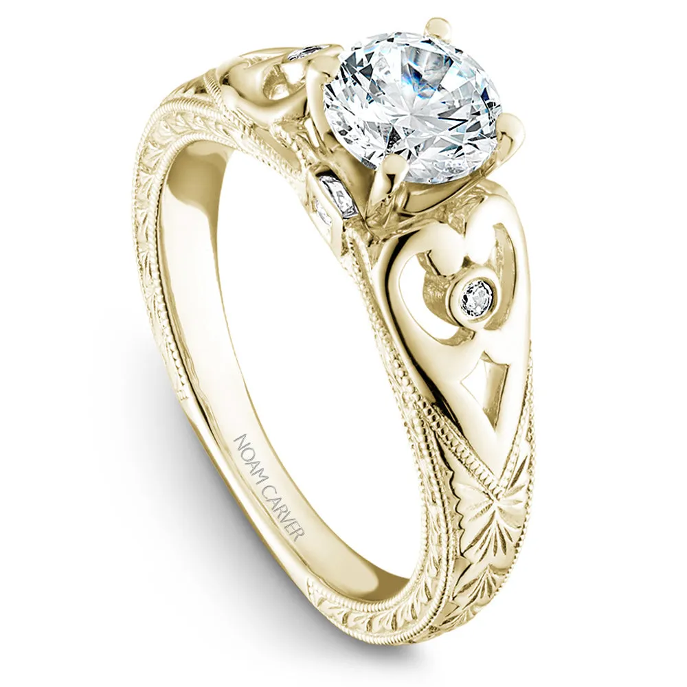 Noam Carver Engagement Ring - B051-01YS-100A