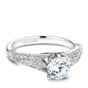 Noam Carver Engagement Ring - B064-01WZ-100A