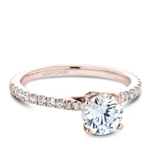 Noam Carver Engagement Ring - B142-02RS-100A