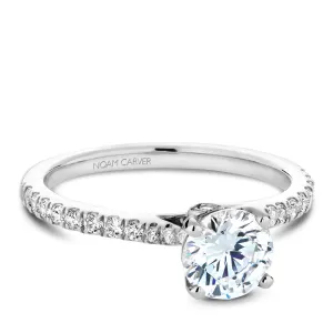 Noam Carver Engagement Ring - B142-02WZ-100A