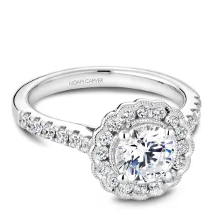 Noam Carver Engagement Ring - B150-01WZ-100A