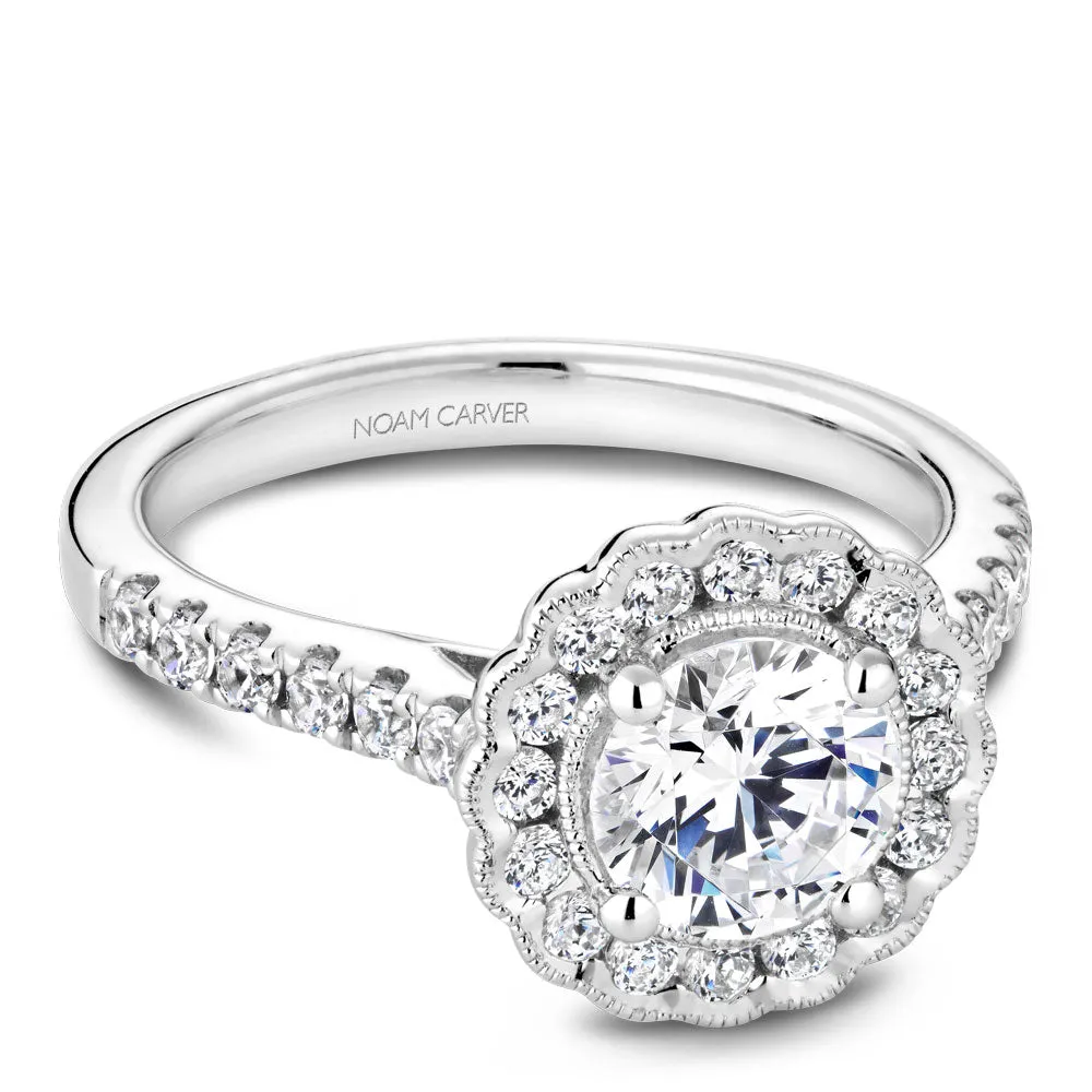 Noam Carver Engagement Ring - B150-01WZ-100A