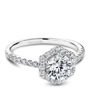 Noam Carver Engagement Ring - B214-01WM-100A