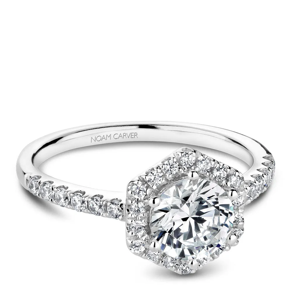 Noam Carver Engagement Ring - B214-01WM-100A