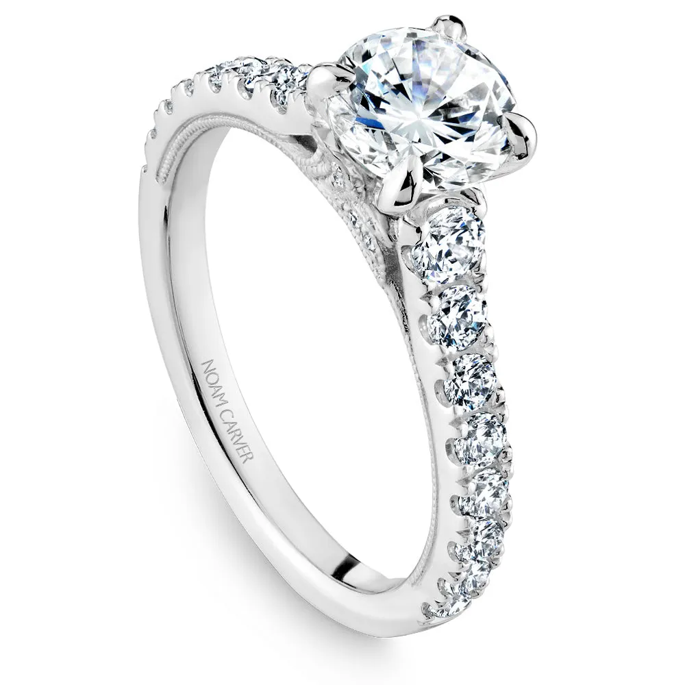 Noam Carver Engagement Ring - B332-01WM-100A