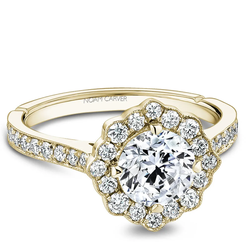 Noam Carver Engagement Ring - B516-01YM-100A