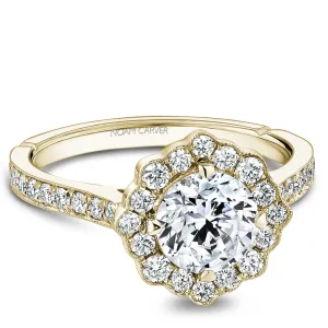 Noam Carver Engagement Ring - B516-01YM-100A